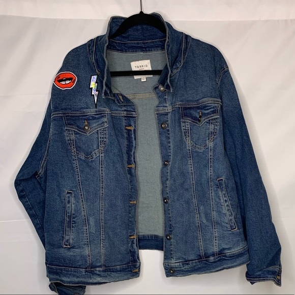 torrid Jackets & Blazers - Torrid - Custom Denim Trucker Jacket